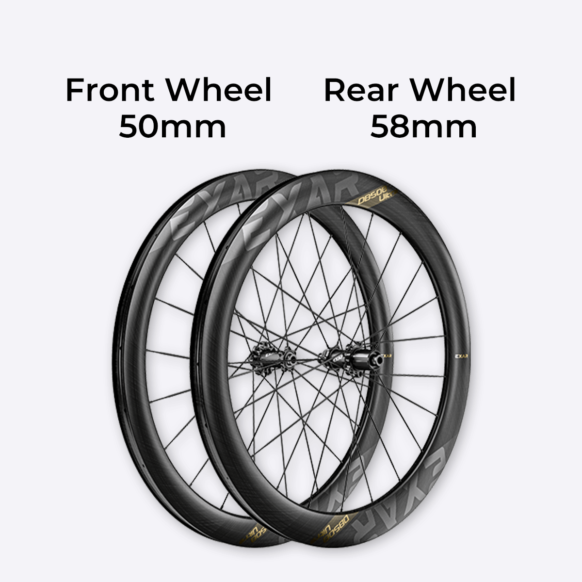 Magene EXAR Carbon Fiber Wheelset Ultra 2023 DB508